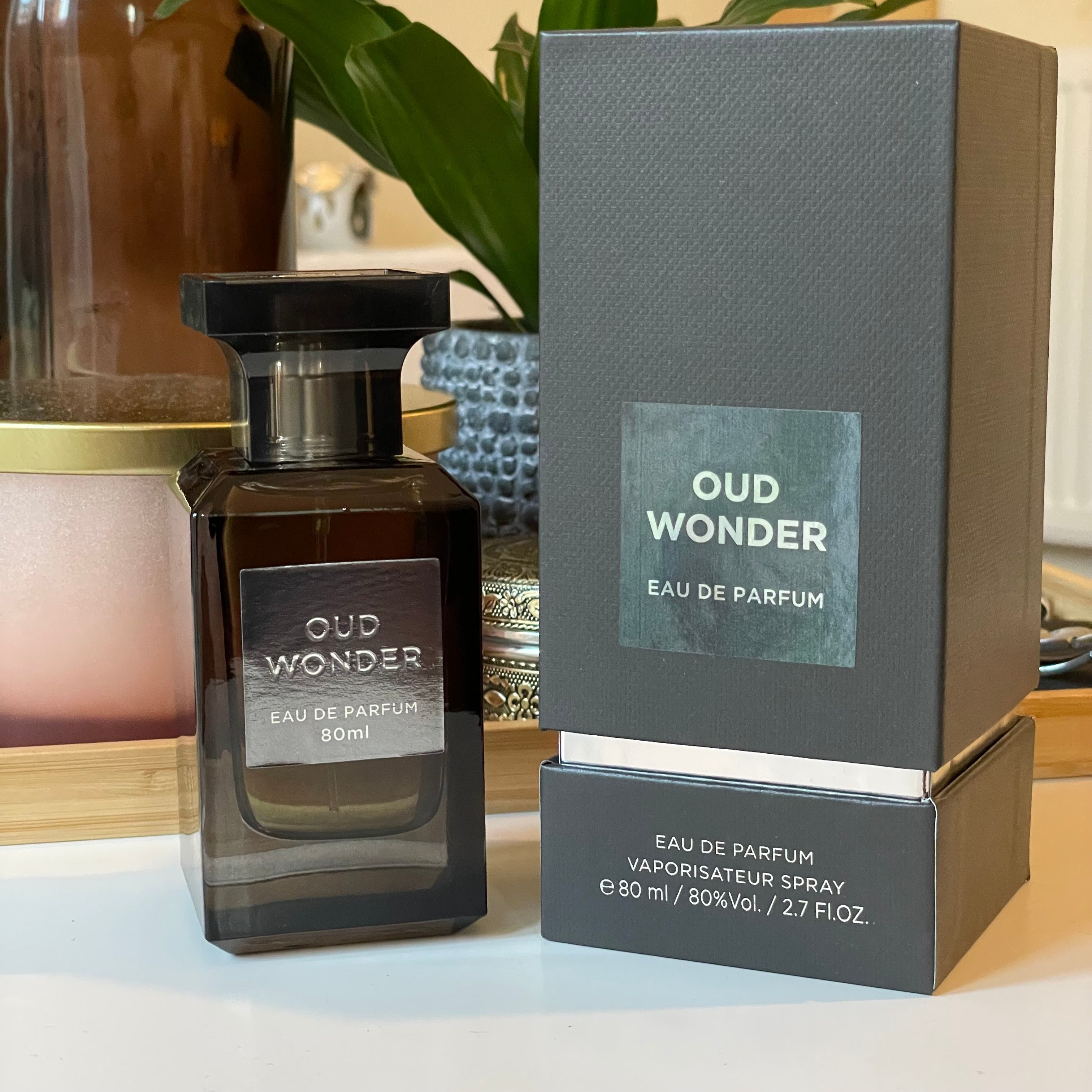 Oud Wonder 80ml EDP by Fragrance World – Xahara Fragrances